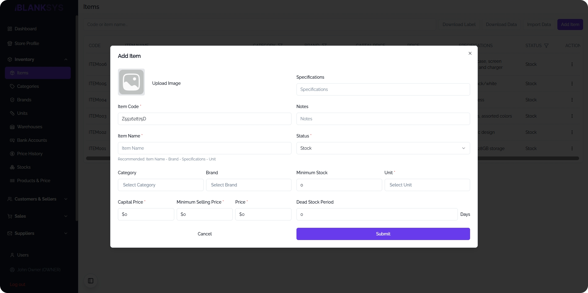 BLANKSYS - ERP System for hardware retail & Distributor screenshot 6