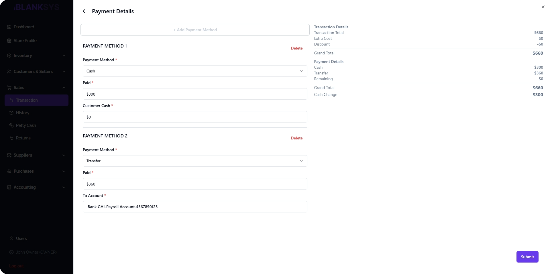 BLANKSYS - ERP System for hardware retail & Distributor screenshot 2